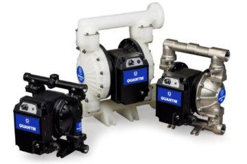 Graco quantm electric double diaphragm pumps in different material/ housing options